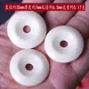 Collar para hombre con hebilla de seguridad de marfil sintético, colgante de hielo para mujer, accesorios de joyería para transferencia de riqueza, venta al por mayor