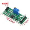 Módulo Comparador de Voltaje LM393 Precisión Ajustable Conformación de Onda de Señal Salida Dual de Alto Nivel Indicador LED