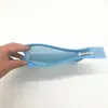 Estojo Portátil Sedex 4P para Lápis com Malha Transparente de PVC Personalizado por Lote