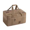 Bolsa de Almacenamiento para Camping al Aire Libre, Caja de Almacenamiento Plegable, Caja de Almacenamiento para Equipo, Gran Capacidad para Utensilios de Cocina y Vajilla, Bolsa Táctica para Exteriores