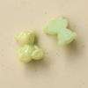 Ins Corea mismo estilo textura de arena movediza color sólido brillo oso diy resina aretes accesorios para el cabello material para carcasa de teléfono móvil al por mayor