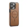 Capa de Celular K2 para Apple IP15 Pro Max com Carregamento Sem Fio Magnético MagSafe com Porta-Cartão Triplo Capa Protetora