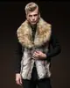 Chaleco cálido de otoño e invierno para hombre estilo europeo y americano, chaleco con capucha de pelo talla grande, venta al por mayor de fábrica