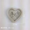Carta de Amor Chocolate Flip Candy Silicone Decoração de Bolo DIY Coração Mousse Molde de Bolo Mão