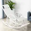 Sillón mecedor reclinable silla para persona perezosa siesta sala de estar balcón reclinable persona perezosa puede reclinarse puede dormir silla de ocio silla mecedora para ancianos