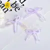 Accesorios de Pasador de Pelo Estilo Niña con Hilo Fino Tejido de Colores, Mini Lazo, Ropa para Muñecas, Calcetines, Accesorios de Cinta Decorativa Hechos a Mano