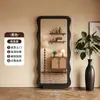Espejo de cuerpo entero estilo vintage, espejo de pie, espejo de tocador para el hogar, espejo de pared para habitaciones de niñas, nuevo modelo 2026, espejo de vestidor