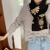 Novo Cachecol de Outono e Inverno Feminino de Inverno Estilo Coreano Versátil de Lã Tricotada Estudante Menina Fofa Cachecol Longo de Alta Qualidade