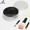 Esponja de limpieza lavable para brochas de maquillaje en polvo seco (no incluye caja de hierro, 80 x 21 cm)
