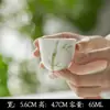 Serie de Juego de Té Pintado a Mano de las Dinastías Tang y Song, Juego de Té Kung Fu para Uso Doméstico, Incluye Gaiwan, Tetera, Tazas de Té, Posavasos, Recipiente para Té y Colección de Cuchara para Té