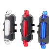 Luz Trasera Recargable por USB para Bicicleta 216 Luz de Advertencia para Montar de Noche