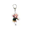 Merchandising del Anime Spy x Family Anya Yor Briar Llavero Colgante Acrílico
