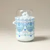 Conjunto de chá portátil moderno com xícara de serviço rápido, xícara de chá de cerâmica, bule, bolsa de armazenamento, combinação de conjunto de chá para exterior, um bule e duas xícaras