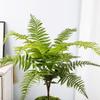 Plantas de Helecho Artificial de Interior para Decoración de Sala de Estar, Decoración del Hogar, Vegetación de Helecho Persa, Césped Artificial Persa