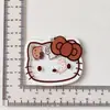 Accesorios de Acrílico de Gato de Dibujos Animados Nuevo Creativo Llavero Hecho a Mano DIY Colgante para Bolso Accesorios para Llaves de Coche