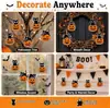 Novas decorações acrílicas temáticas de Halloween transfronteiriças, enfeites de mesa para o festival dos fantasmas, decorações de feriado para vitrine de casa, pequenas decorações para pendurar