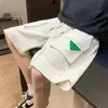 Shorts Cargo Verdes de Bolsillo Grande para Hombre Verano Casual Waffle Baloncesto Americano Deportivos Rectos de Longitud Media