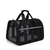 Bolsa para Mascotas, Bolsa para Gatos, Bolso Cruzado de Gran Capacidad, Mochila Portátil Transpirable para Perros, Bolso de Mano, Bolso de Hombro Plegable