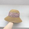 Chapéu de palha elegante de verão com fita de pérola, pequeno estilo Chanel, chapéu de aba grande de alta qualidade, chapéu dobrável com protetor solar