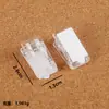 Clip de PP Semi-Blanco Ins Accesorios DIY Clip para Libros Clip para Notas Carpeta Papelería Papel de Examen Clip para Colas de Estudiante Manual