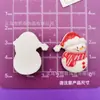 Muñeco de Nieve Navideño de Dibujos Animados Oso Pequeño Conejo Árboles Accesorios de Resina DIY Accesorios para el Cabello Pinzas para el Cabello Fundas para Teléfonos Accesorios para Crocs