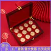 Juego de Monedas de Oro de los Doce Signos del Zodíaco Monedas Conmemorativas Medallas Conmemorativas Regalos para Eventos de Negocios Transmisión en Vivo