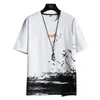 Camiseta de Manga Corta para Hombre, Verano 2026 Nuevo Estilo Japonés de Moda Casual Holgada Top de Media Manga, Moda de Verano al por Mayor