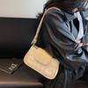 Bolsos de Diseño de Nicho para Mujer 2025 Nuevo Verano Versátil Bolso Cruzado Estilo Coreano Cuadros Un Solo Hombro Axila Pequeño Cuadrado