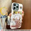 Luffy Es Adecuado para Apple 17Promax Dibujos Animados Lindo Iphone16Pro Lente Cubierta Completa 15 Dos en Uno