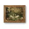 Suministro transfronterizo exclusivo de arte de pared de estilo vintage de alta gama para paredes de dormitorio, pinturas decorativas para sala de estar, pinturas enmarcadas con patrón dorado antiguo y arte de pared para estudio.
