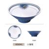 Bol para Ramen de Melamina Estilo Chino Nuevo, Bol Estético para Sopa de Fideos, Bol Cónico de Pie Alto, Bol Comercial para Fideos con Carne, Bol para Fideos de Imitación Porcelana