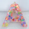 Suministro y Venta de 26 Llaveros con Letras del Alfabeto Inglés con Borlas, Accesorios para Bolsos con Lazo de Diseño Original
