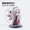 Gadget de moda para aliviar el estrés: Soporte acrílico giratorio de 360 grados, figuras personalizables con temática de anime, alta transparencia