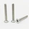 Tornillos de Acero Inoxidable 304 Cabeza Plana Phillips Avellanados Tornillos para Máquina Phillips A prueba de Agua y Óxido Sujetadores