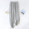 Pantalones de Pijama para Hombre Primavera y Otoño Algodón Puro Delgados Simples para Casa Tallas Grandes Sueltos Casuales para Usar Afuera