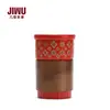Taza de Té de Cerámica Cultural y Creativa de Dunhuang con Separación de Té y Agua, Taza de Oficina con Tapa, Taza con Filtro, Taza de Agua Portátil, Personalizable