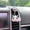 Aromaterapia para Saída de Ar Condicionado de Carro Desenho Animado Doraemon Joia Giratória para Carro Perfume para Carro Suprimentos Criativos para Interior