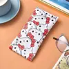 Linda Bolsa Portátil para Gafas Hello Kitty Almacenamiento Caja Automática para Gafas de Sol para Mujer Bolsa Protectora para Gafas de Sol