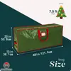 El producto transfronterizo más vendido de Amazon: bolsa de almacenamiento impermeable de gran capacidad, bolsa de almacenamiento para árbol de Navidad, regalo de Navidad de gran capacidad