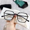 M3088 Gafas para Teléfono Azules de Estilo Fresco Literario y Artístico de Moda para Hombres y Mujeres Estudiantes, Monturas Personalizadas Estilo Celebridad de Internet