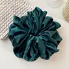 Scrunchie de Seda Falsa Tamanho Extra Amazon Transfronteiriço Elástico de Cabelo de Cetim de Alta Qualidade Acessório de Cabelo Elástico