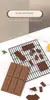 Molde de Silicona para Barra de Chocolate, Antiadherente para Dulces, Barritas de Waffle, Chocolate Casero, Dulces, Barra Energética de Proteínas