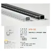 Canal de Luz Lineal LED Carcasa Luz Lineal para Gabinete Empotrado Canal de Luz Lineal Tira de Luz Decorativa de Aleación de Aluminio Fabricante de Canal de Aluminio