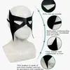Máscara de Super-Herói Preta Mais Vendida Transfronteiriça Máscara de Olho para Baile de Máscaras Máscara de Couro PU Acessórios de Halloween Natal