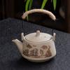 Liquidación Tetera Tetera Kung Fu Tetera de Cerámica Pieza de Apertura Puede Elevar Lujo Ligero Alta Gama Taza de Té Doméstica