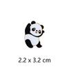 Broche Panda Chinês de Desenho Animado Panda Fofo Bandeira Nacional em Relevo Acessórios de Vestuário de Outono e Inverno Decoração de Mochila Escolar Cerimônia Masculino e Feminino
