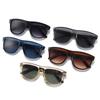 Gafas de Sol Cóncavas de Marco Grande para Mujer, Sensación de Alta Gama, Protección UV 2026, Estilo de Marca Europea y Americana, Gafas de Sol Cuadradas de Moda para Hombre