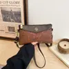 Bolsa Retro de Alta Gama para Teléfono Móvil de Comercio Exterior para Mujer Nuevo Estilo 2026 Estilo Étnico Versátil Bolso de Mano Bolso Cruzado para Hombro