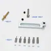 Pino de Posicionamento para Máquina de Serigrafia Semiautomática Acessórios para Impressora de Pasta de Solda SMT Base de Posicionamento para Placa PCB Pino Superior de Cobre