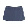 Fabricante de ropa de mujer transfronterizo al por mayor otoño 2026 nuevo estilo europeo y americano moderno sexy versátil falda-pantalón con cinturón